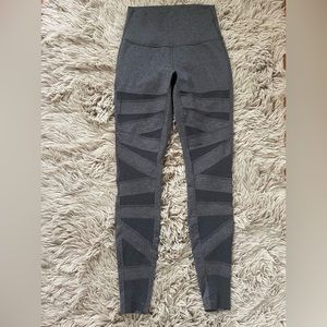 Workout pants Lululemon in gray . Never worn it .